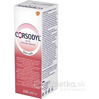 Corsodyl 0,1% 200 ml
