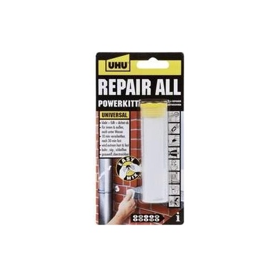 UHU Repair All Powerkit plastelína pro rychlé opravy 60g