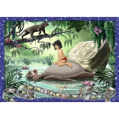 Ravensburger - Puzzle Disney: Djungle book - 1 000 piese