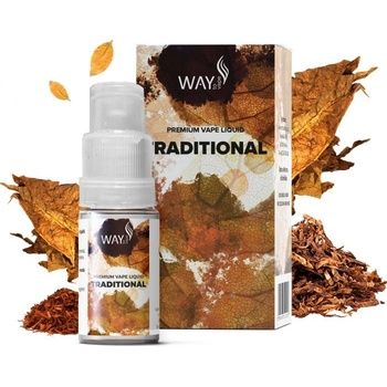WAY to Vape Traditional 10 ml 18 mg