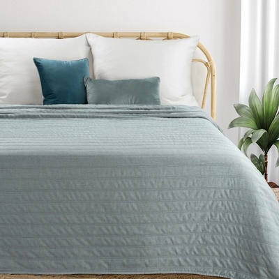 EUROFIRANY PŘEHOZ NA POSTEL SELEN 170X210 CM MENTOLOVÝ