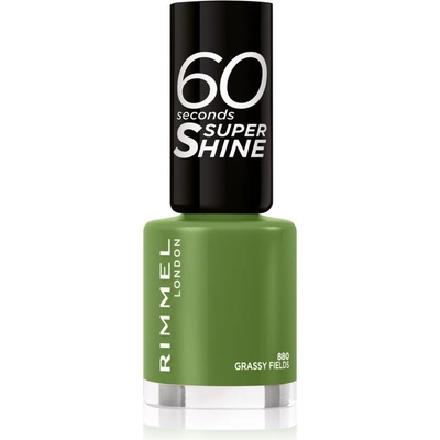 Rimmel 60 Seconds Super Shine lak na nehty 880 Grassy Fields 8 ml
