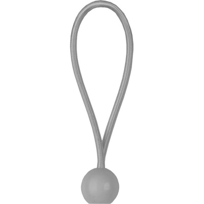 BRADAS Stahovací elastické úchyty / gumičky BUNGEE CORD BALL šedé 10 ks