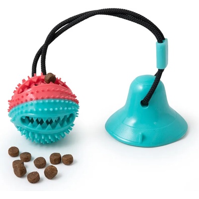 Играчка топка за лакомства с вакуум