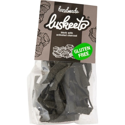 Ekolusk Luskeeto Luštěninové Krekry černé s aktivním uhlím 70 g