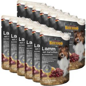 BELCANDO Агнешка с картофи и боровинки - пакет 12 x 300г