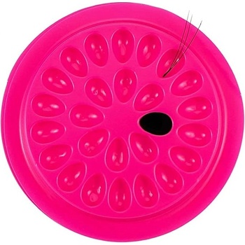 Diva Lashes paletka na lepidlo jednorázová fuchsia 10 ks