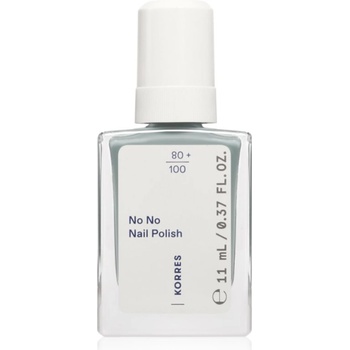 KORRES No No Nail Polish подхранващ лак за нокти цвят 85 Sage Green 11ml
