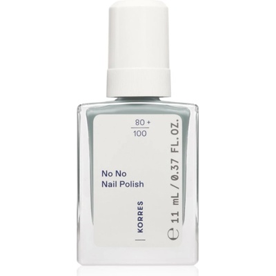 KORRES No No Nail Polish подхранващ лак за нокти цвят 85 Sage Green 11ml