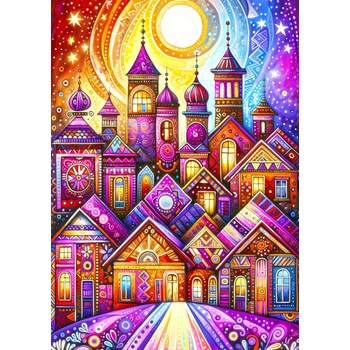 Enjoy - Puzzle Violet Town - 1 000 piese