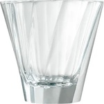 LOVERAMICS Urban Glass 180ml чаша за капучино с усукана форма