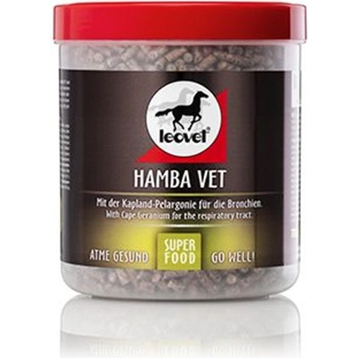 Leovet HAMBA-VET peletky proti kašľu s obsahom Cape Geranium 700 g