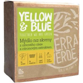 Yellow & Blue olivové mydlo s citrónovým extraktom na pranie a odstraňovač škvŕn 200 g