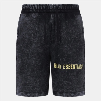 Blank Essentials College Short - Washed Black