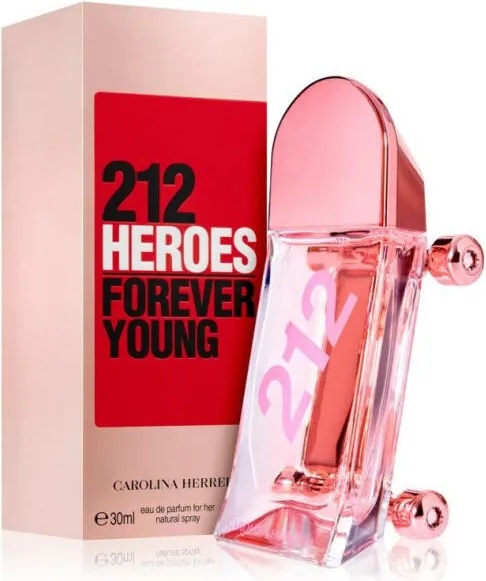 Carolina Herrera 212 Heroes (Forever Young) for Her EDP 80 ml Tester