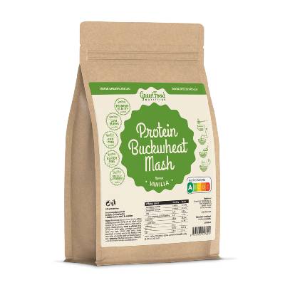 Proteinová POHANKOVÁ kaše bez lepku a laktózy 500g GREENFOOD NUTRITION