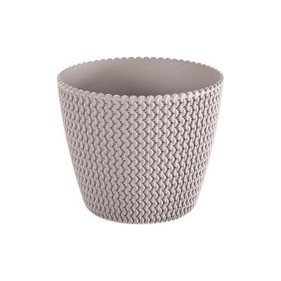 Slovakia Trend Strend Pro 255469 Kvetinac SPLOFY 218/184 mm 5.0 lit mocca