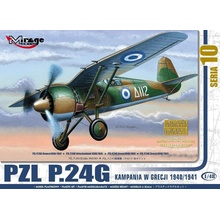 Mirage Hobby PZL P.24G kampania w Grecji 1940 1941 48108 1:48