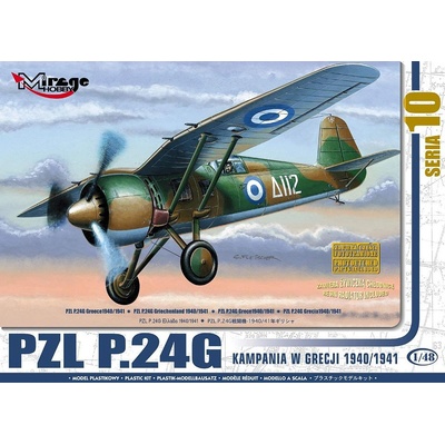 Mirage Hobby PZL P.24G kampania w Grecji 1940 1941 48108 1:48