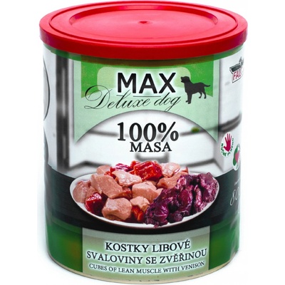 Max deluxe Adult kostky libové svaloviny se zvěřinou 800 g