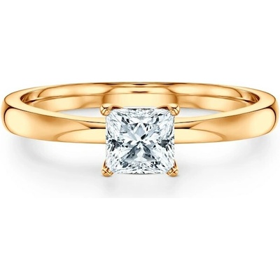Savicki Zásnubní prsten žluté zlato laboratorní diamant SAV BST 050 PR LAB Z