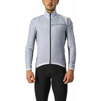 Castelli Squadra Stretch jacket strieborná šedá