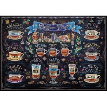 Image 1 of Art Puzzle - Puzzle Coffee Time - 1 000 piese