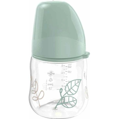 Nip Бебешко шише NIP Green - Cherry, Flow S, Boy, 0 м+, 150 ml, зелено (4000821351271)