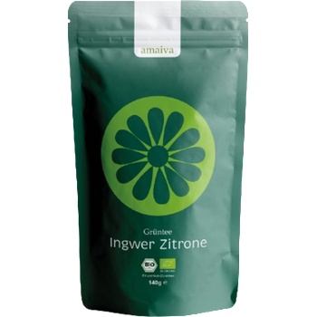 Amaiva Джинджифил Лимон - Био зелен чай - 140 г