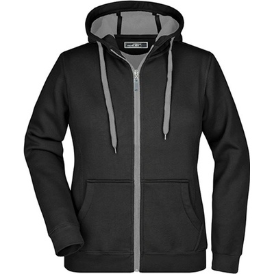 James&Nicholson dámska mikina JN354 Black