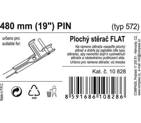 Compass Flat Bulk 480 mm 10828