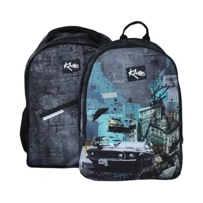 KAOS Ученическа раница 2в1 kaos carver