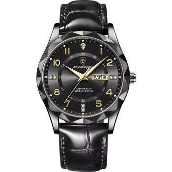 Poedagar Часовник poedagar el-35017 - Черен kp35017 (el-35017)