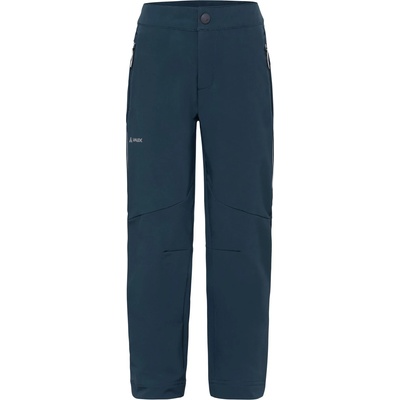 VAUDE Детски туристически панталон Vaude Kid's Rokua Softshell Pants Walking trousers - Dark Sea - размер 146/152 (EU) (701-4363-0214)