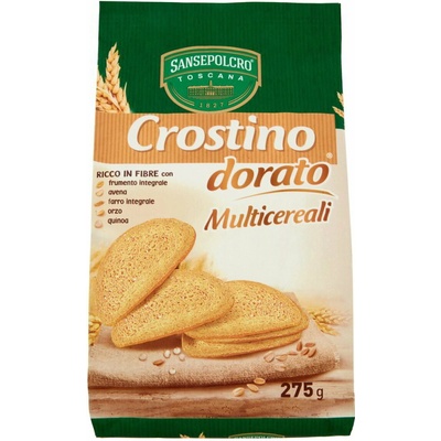 Delverde chrumkavé talianske mini toasty zo zmesi obilnín 275g