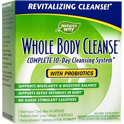 Nature's Way Whole Body Cleanse | 10 Day Program [45 + 10 + 50 Таблетки]
