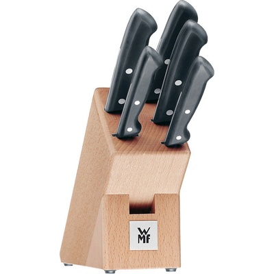 WMF Súprava nožov s blokom Classic Line 6 ks