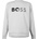 HUGO BOSS Риза с дълъг ръкав Boss Men's Salbo Logo Cotton Long Sleeve Crew Sweatshirt - Lt Pas Grey 054