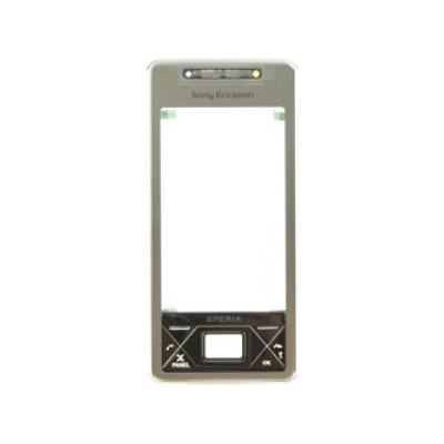 Kryt Sony Ericsson Xperia X1 přední stříbrný