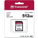 TRANSCEND SDXC UHS-I U3 512 GB SDC300S