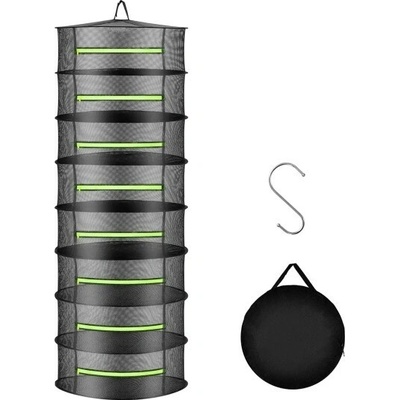 FAIRNET ZIP sušící síť se zipem 90cm, 8 pater, výška 160cm