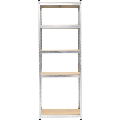 RFG Стелаж RFG, метален, с 5 рафта, 800 х 400 х 2200 mm, MDF, до 200 kg