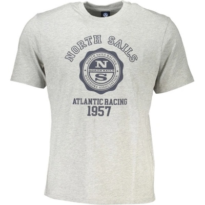 North sails Мъжка тениска с къс ръкав north sails, Цвят Сив (902840000_gr0926)