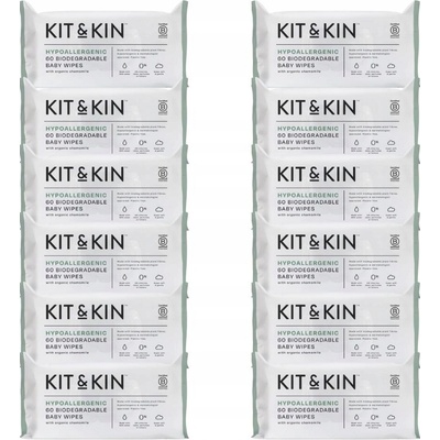 Kit & Kin vlhčené utierky 72 ks