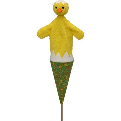 MUB2 Kurča 54 cm 3v1 kornútový maňuška