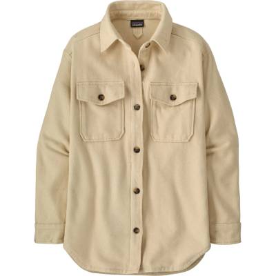 Patagonia Дамска риза с копчета Patagonia Women's Fjord Loft Overshirt Jacket Shirt - Undyed Natural - размер XL (133-1067-0515)