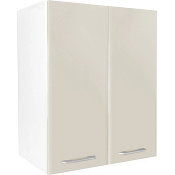 Matis Кухненски шкаф горен с две врати in mdf v60 бежов гланц
