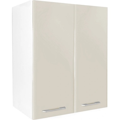 Matis Кухненски шкаф горен с две врати in mdf v60 бежов гланц