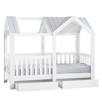 Image 1 of Carmen Miami montessori ДЕТСКО ЛЕГЛО 100*200 - БЯЛ