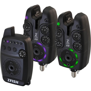 ZFISH Sada Hlásičů Bite Alarm Set Zx8 PRO 3+1